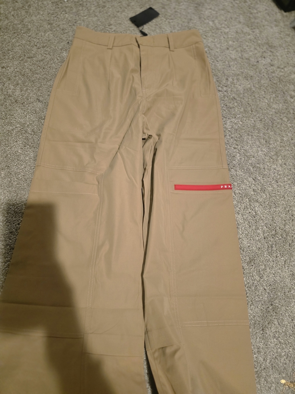 Prada Tan Trousers